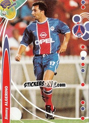 Sticker Jimmy Algerino - France Foot 1999-2000 - Ds