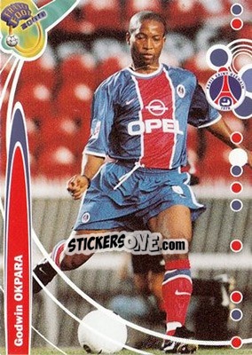 Cromo Godwin Okpara - France Foot 1999-2000 n. 171 - Ds