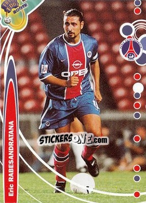 Sticker Eric Rabesandratana - France Foot 1999-2000 - Ds