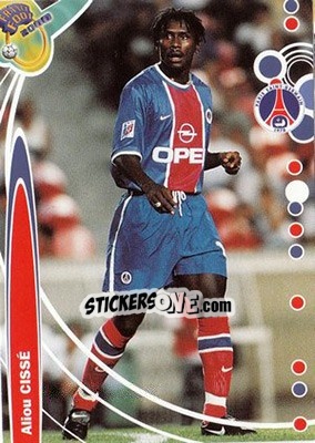 Sticker Aliou Cisse - France Foot 1999-2000 n. 174 - Ds