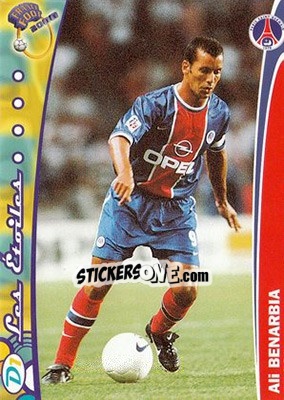Figurina Ale Benarbia - France Foot 1999-2000 n. 177 - Ds