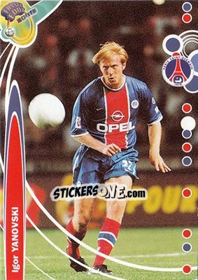 Figurina Igor Yanovski - France Foot 1999-2000 n. 179 - Ds