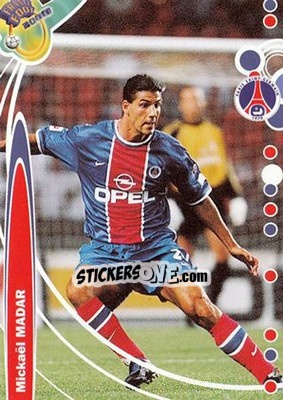 Sticker Mickael Madar - France Foot 1999-2000 n. 180 - Ds