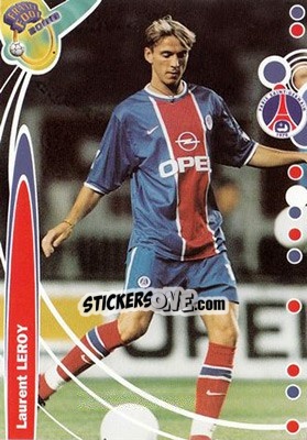 Cromo Laurent Leroy - France Foot 1999-2000 n. 183 - Ds