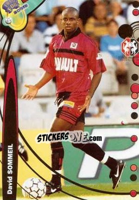 Sticker David Sommeil - France Foot 1999-2000 n. 186 - Ds