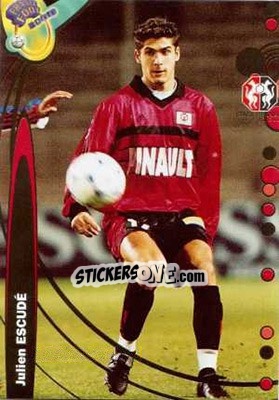 Cromo Julien Escude - France Foot 1999-2000 - Ds