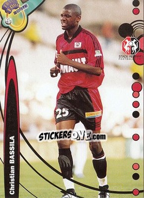 Cromo Christian Bassila - France Foot 1999-2000 n. 189 - Ds
