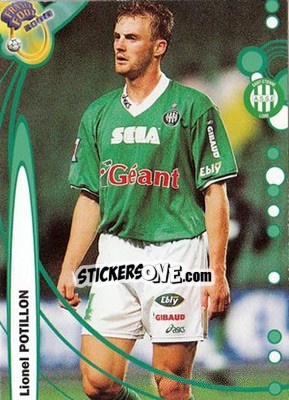 Sticker Lionel Potillon - France Foot 1999-2000 n. 198 - Ds