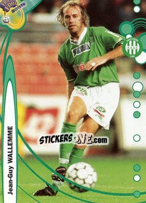 Sticker Jean-Guy Wallemme - France Foot 1999-2000 - Ds