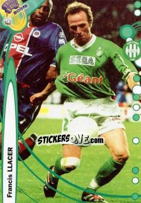 Sticker Francis Llacer - France Foot 1999-2000 - Ds