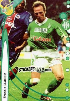 Sticker Francis Llacer - France Foot 1999-2000 n. 201 - Ds