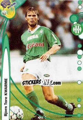 Sticker Bjorn Tore Kwarme - France Foot 1999-2000 - Ds