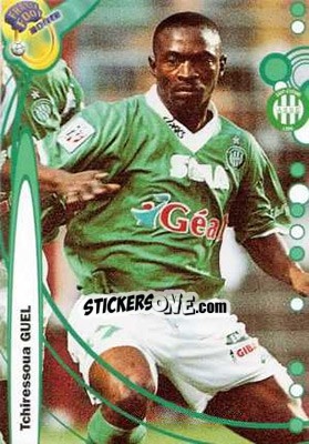 Sticker Tchiressoua Guel - France Foot 1999-2000 - Ds