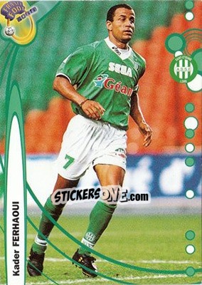 Sticker Kader Ferhaoui - France Foot 1999-2000 n. 206 - Ds
