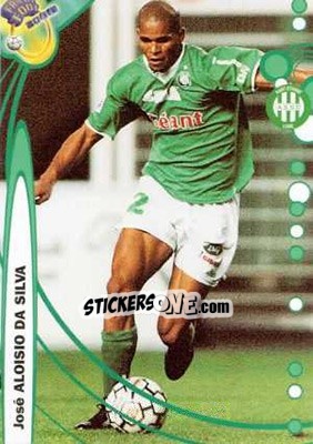 Sticker Jose Aloisio Da Silva - France Foot 1999-2000 n. 208 - Ds