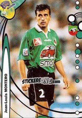 Cromo Jean-Louis Montero - France Foot 1999-2000 - Ds