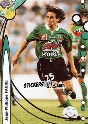 Sticker Jean-Philippe Faure - France Foot 1999-2000 n. 216 - Ds