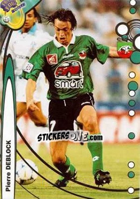 Cromo Pierre Deblock - France Foot 1999-2000 n. 218 - Ds