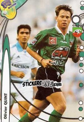 Cromo Olivier Quint - France Foot 1999-2000 - Ds