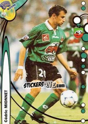 Sticker Cedric Mionnet - France Foot 1999-2000 - Ds