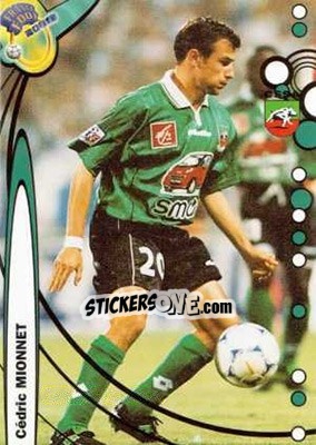 Sticker Cedric Mionnet - France Foot 1999-2000 n. 221 - Ds