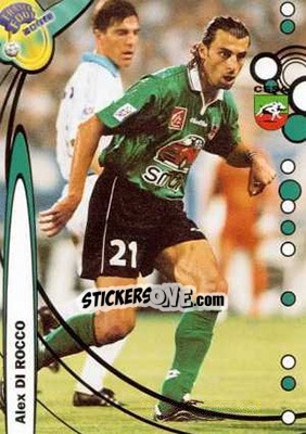 Cromo Alex Di Rocco - France Foot 1999-2000 - Ds