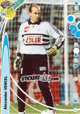 Cromo Alexander Vencel - France Foot 1999-2000 - Ds
