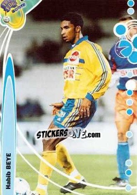 Figurina Habib Beye - France Foot 1999-2000 - Ds