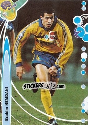Sticker Brahim Hemdani - France Foot 1999-2000 n. 229 - Ds
