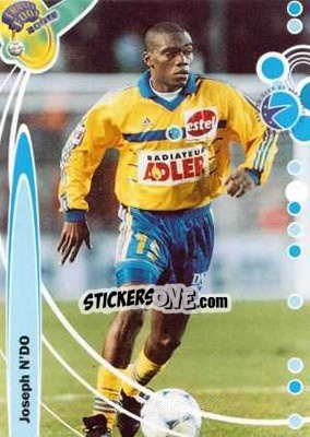 Cromo Joseph Ndo - France Foot 1999-2000 - Ds