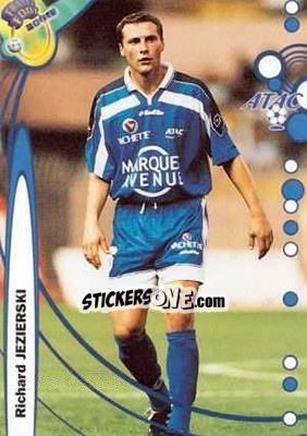 Cromo Richard Jezierski - France Foot 1999-2000 - Ds