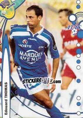 Cromo Egdouard Thomas - France Foot 1999-2000 - Ds