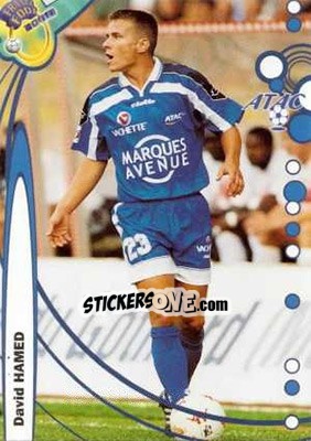 Sticker David Hamed - France Foot 1999-2000 - Ds