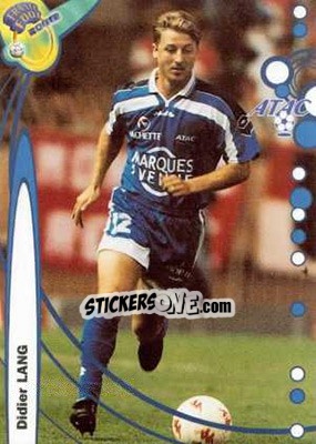 Sticker Didier Lang - France Foot 1999-2000 n. 239 - Ds