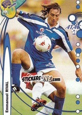 Sticker Emmanuel Rival - France Foot 1999-2000 - Ds