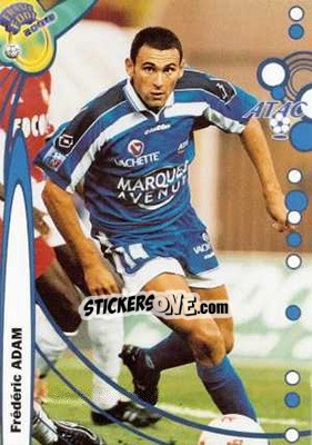 Cromo Frederic Adam - France Foot 1999-2000 - Ds