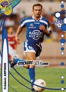Cromo Frederic Arpinon - France Foot 1999-2000 - Ds