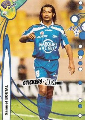 Cromo Samuel Boutal - France Foot 1999-2000 n. 245 - Ds