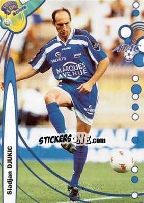 Cromo Sladjan Djukic - France Foot 1999-2000 n. 246 - Ds