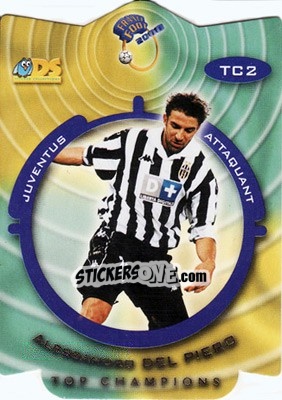 Sticker Alessandro Del Piero - France Foot 1999-2000 n. TC2 - Ds