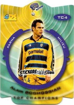 Sticker Alain Boghossian - France Foot 1999-2000 n. TC4 - Ds