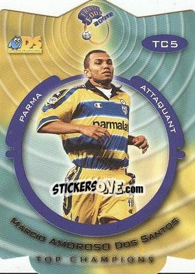 Cromo Marcio Amoroso - France Foot 1999-2000 - Ds