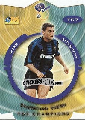 Cromo Christian Vieri - France Foot 1999-2000 - Ds