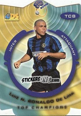 Figurina Ronaldo - France Foot 1999-2000 - Ds