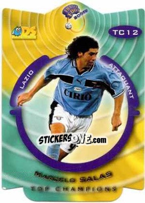 Sticker Marcelo Salas - France Foot 1999-2000 - Ds