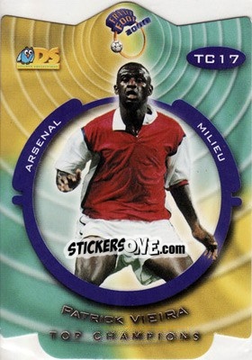 Cromo Patrick Vieira - France Foot 1999-2000 - Ds