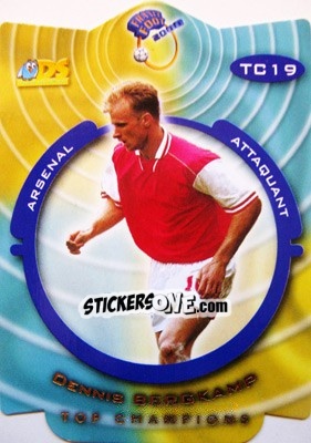 Cromo Dennis Bergkamp - France Foot 1999-2000 - Ds