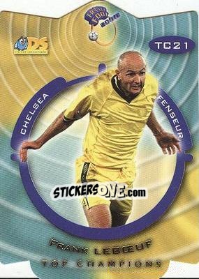 Cromo Frank Leboeuf - France Foot 1999-2000 - Ds