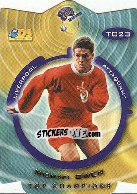 Cromo Michael Owen - France Foot 1999-2000 - Ds