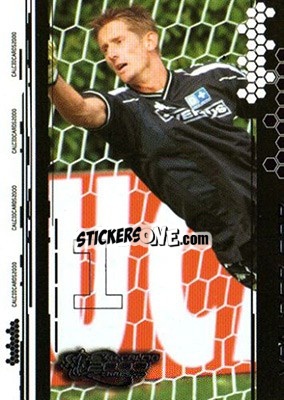 Sticker Van der Sar - Calcio Cards 1999-2000 n. 3 - Panini